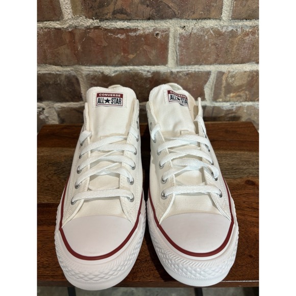 Converse All Star Ox White M7652 Shoes Sneakers Size M/12 W/14, Brand New w/ Box - Picture 3 of 10